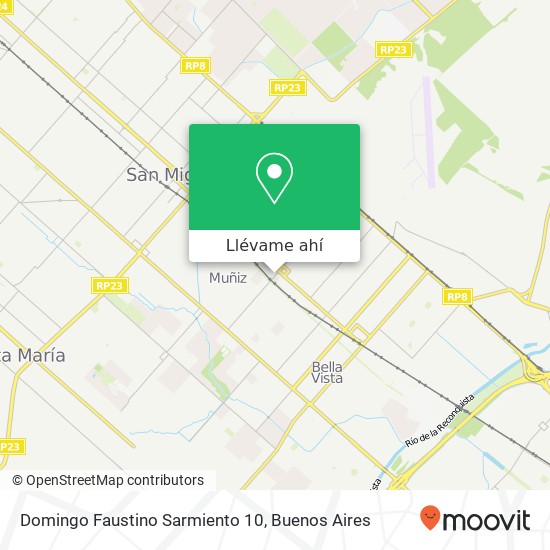 Mapa de Domingo Faustino Sarmiento 10