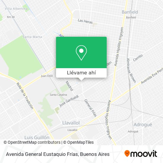 Mapa de Avenida General Eustaquio Frías