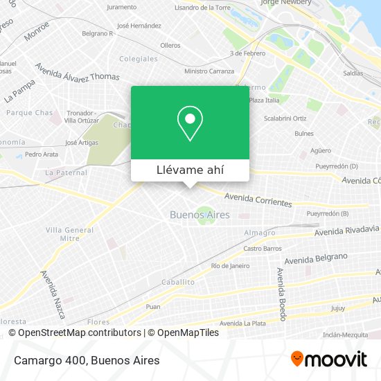 Mapa de Camargo 400