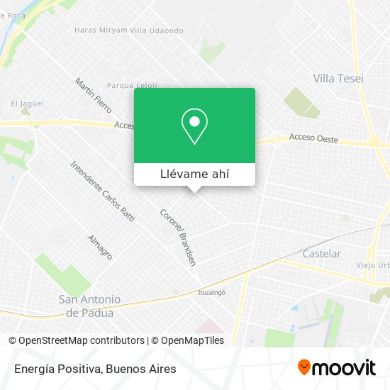 Mapa de Energía Positiva