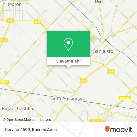 Mapa de Cerviño 4699