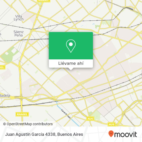 Mapa de Juan Agustín García 4338