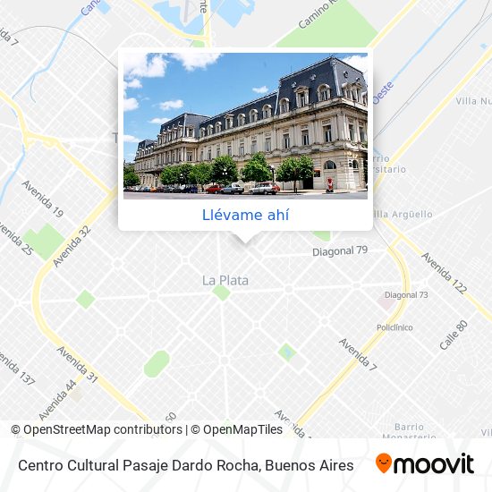 Mapa de Centro Cultural Pasaje Dardo Rocha