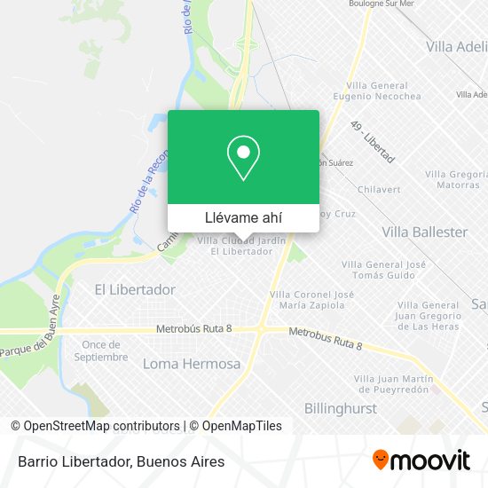 ¿Cómo llegar a Barrio Libertador en General San Martín en Colectivo o Tren? ¿Cómo llegar a Barrio Libertador en General San Martín en Colectivo o Tren?