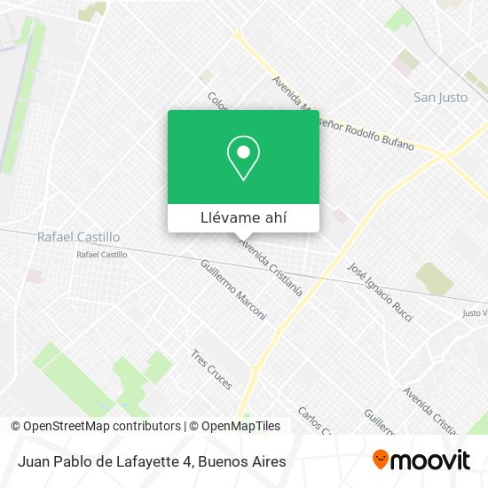 Mapa de Juan Pablo de Lafayette 4