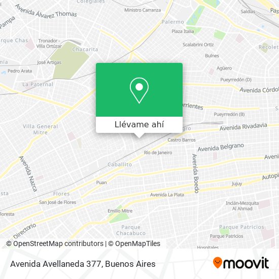 Mapa de Avenida Avellaneda 377