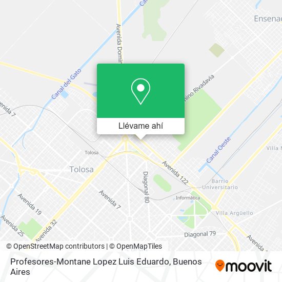 Mapa de Profesores-Montane Lopez Luis Eduardo