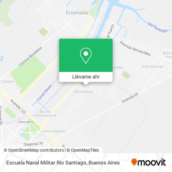 Mapa de Escuela Naval Militar Rio Santiago