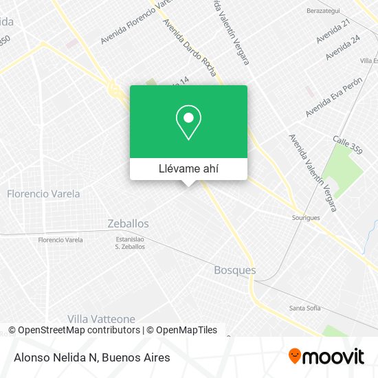 Mapa de Alonso Nelida N
