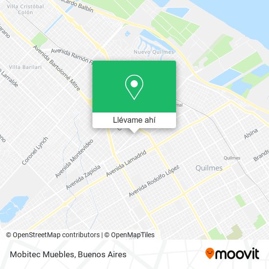 Mapa de Mobitec Muebles