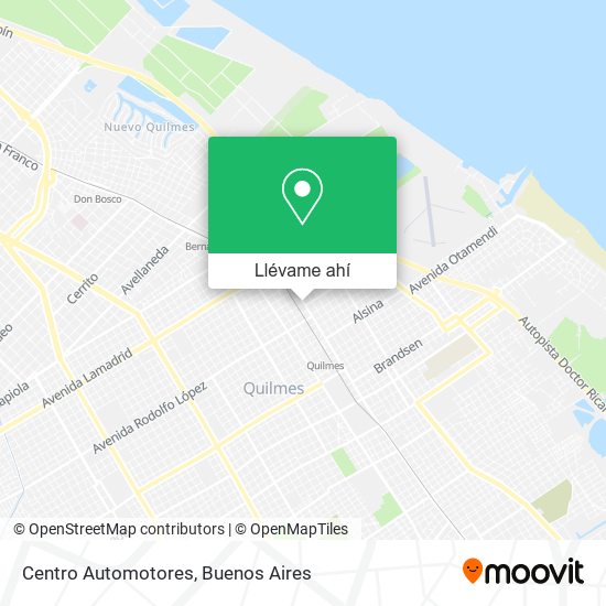 Mapa de Centro Automotores