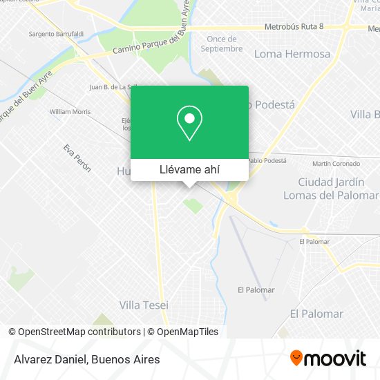 Mapa de Alvarez Daniel