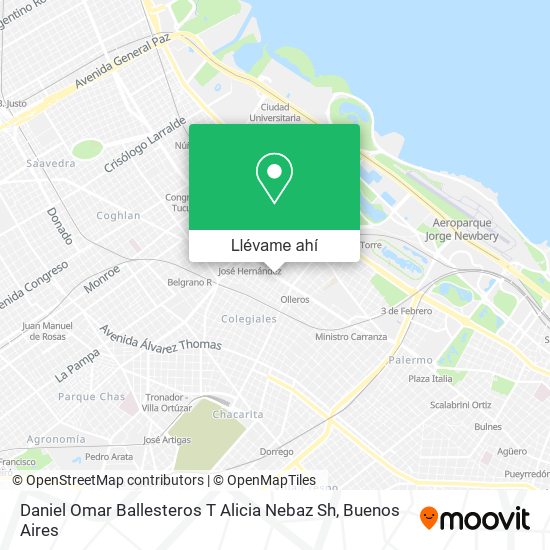 Mapa de Daniel Omar Ballesteros T Alicia Nebaz Sh