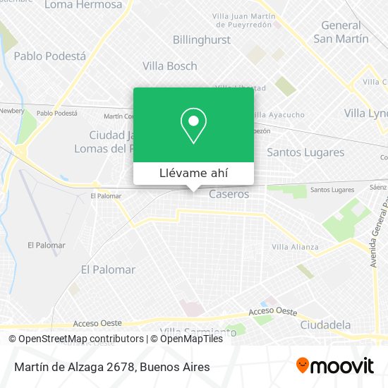Mapa de Martín de Alzaga 2678