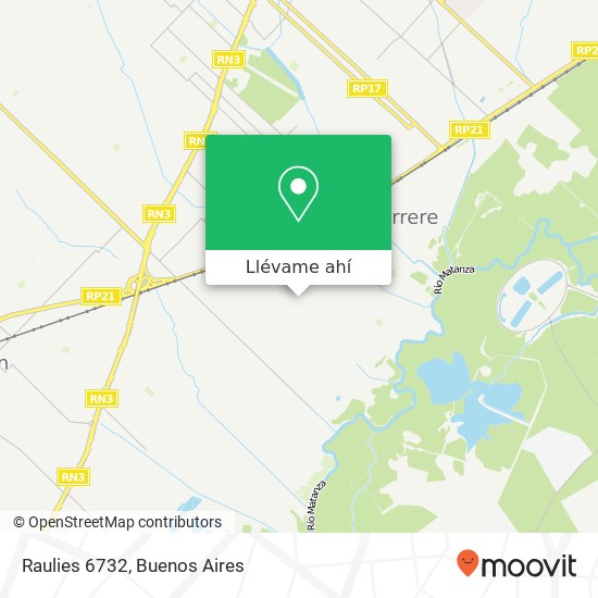 Mapa de Raulies 6732
