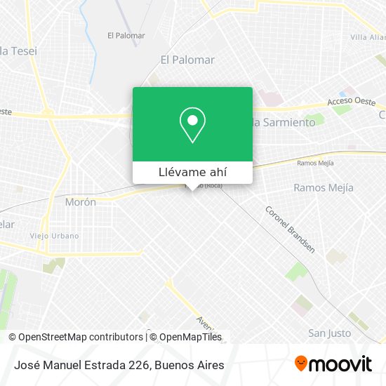 Mapa de José Manuel Estrada 226