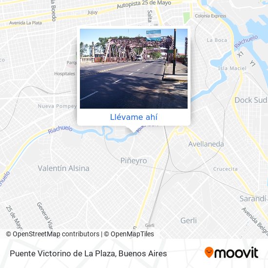 Mapa de Puente Victorino de La Plaza