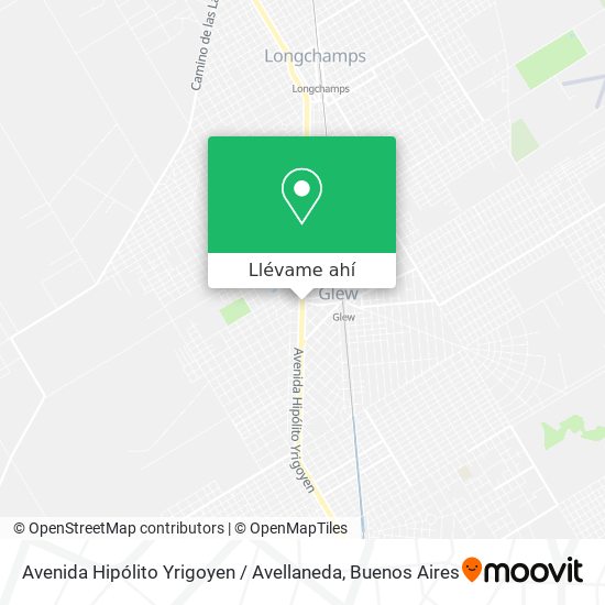 Mapa de Avenida Hipólito Yrigoyen / Avellaneda