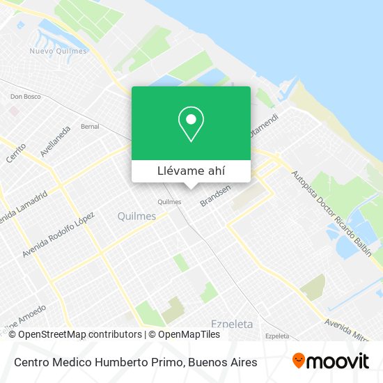 Mapa de Centro Medico Humberto Primo