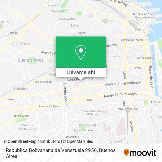 Mapa de Republica Bolivariana de Venezuela 2956