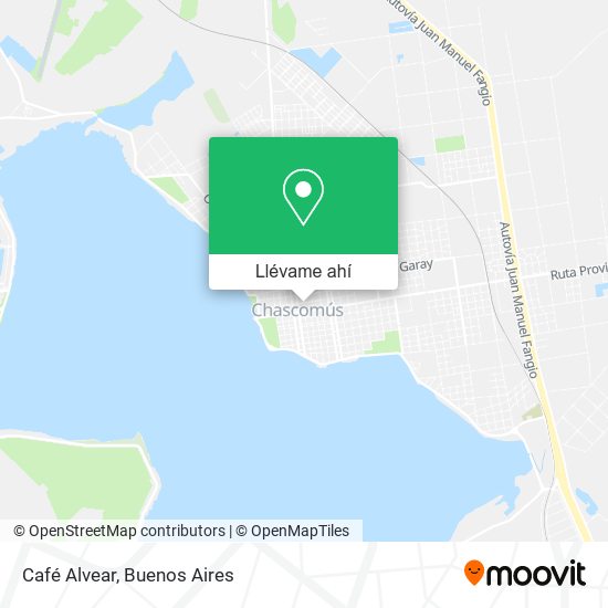 Mapa de Café Alvear