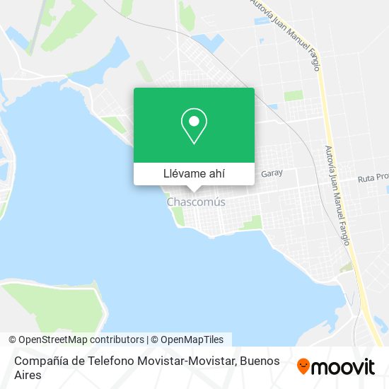 Mapa de Compañía de Telefono Movistar-Movistar