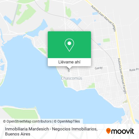 Mapa de Inmobiliaria Mardesich - Negocios Inmobiliarios