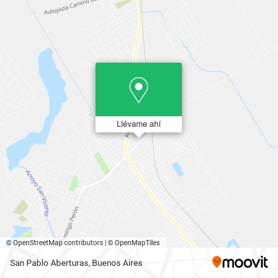 Mapa de San Pablo Aberturas