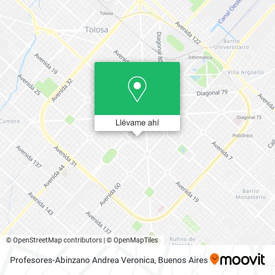 Mapa de Profesores-Abinzano Andrea Veronica