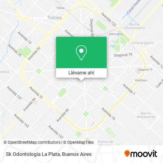 Mapa de Sk Odontología La Plata