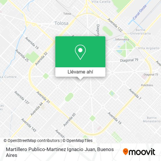 Mapa de Martillero Publico-Martinez Ignacio Juan