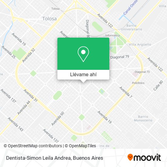 Mapa de Dentista-Simon Leila Andrea