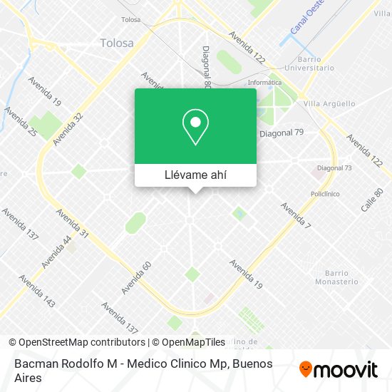 Mapa de Bacman Rodolfo M - Medico Clinico Mp