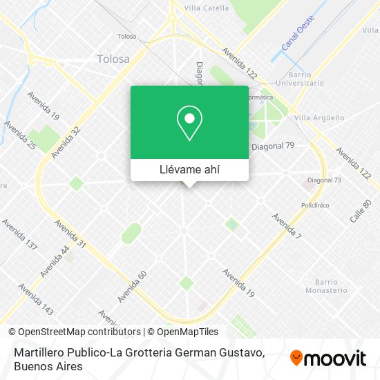 Mapa de Martillero Publico-La Grotteria German Gustavo