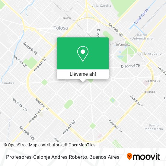 Mapa de Profesores-Calonje Andres Roberto