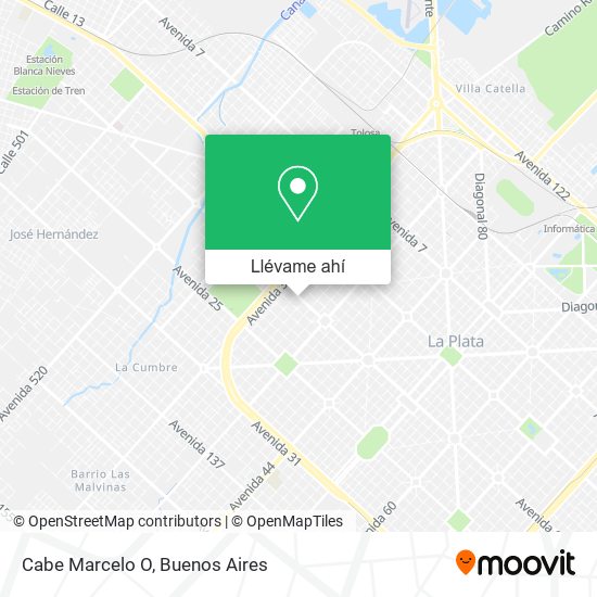 Mapa de Cabe Marcelo O