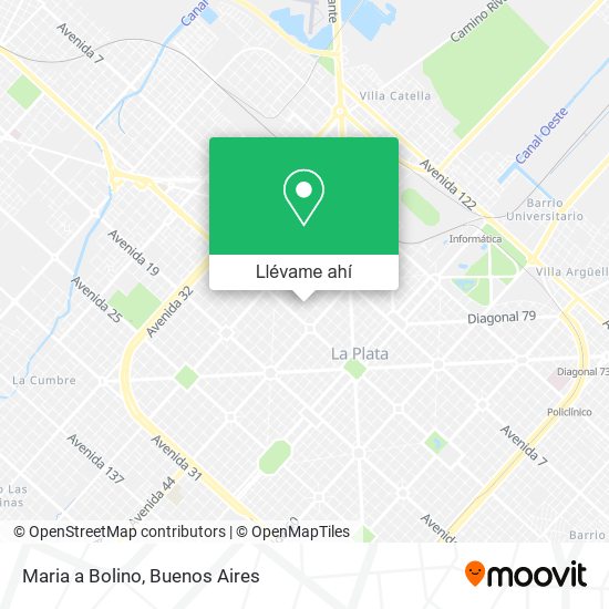 Mapa de Maria a Bolino