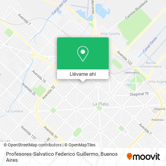 Mapa de Profesores-Salvatico Federico Guillermo
