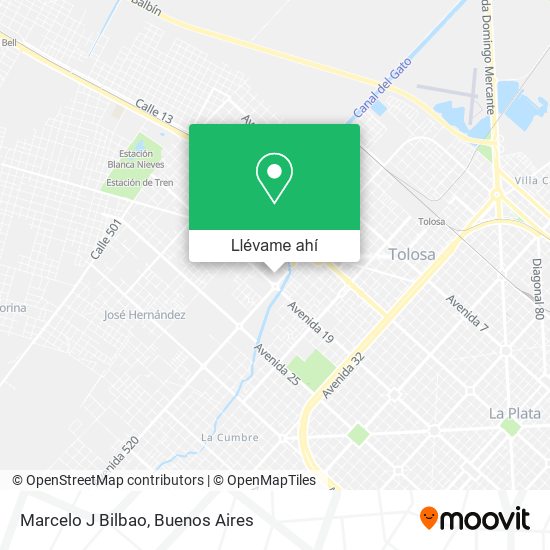 Mapa de Marcelo J Bilbao