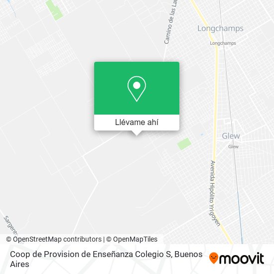 Mapa de Coop de Provision de Enseñanza Colegio S