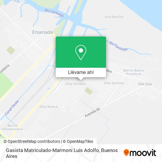Mapa de Gasista Matriculado-Marmoni Luis Adolfo