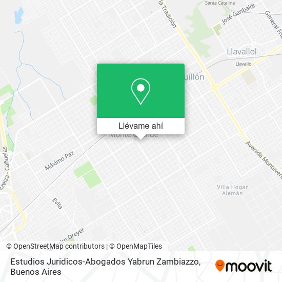 Mapa de Estudios Juridicos-Abogados Yabrun Zambiazzo