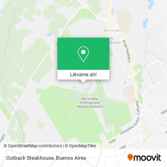 Mapa de Outback Steakhouse