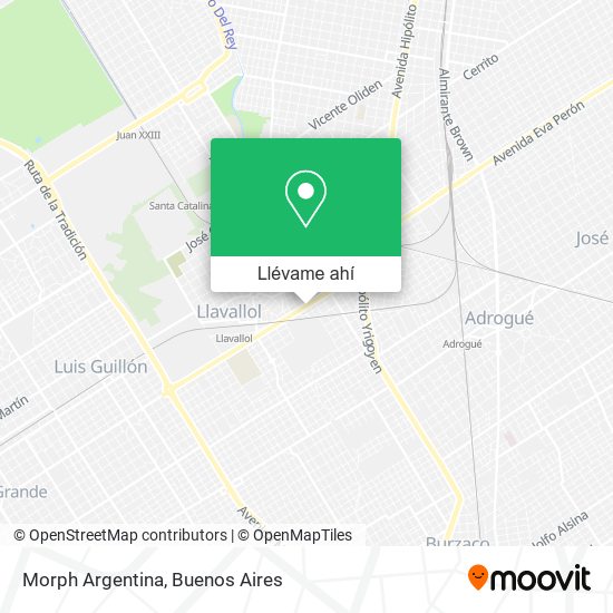 Mapa de Morph Argentina