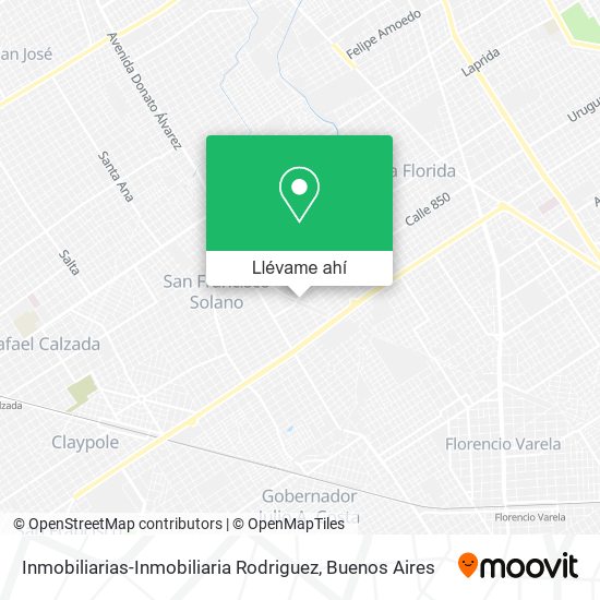 Mapa de Inmobiliarias-Inmobiliaria Rodriguez