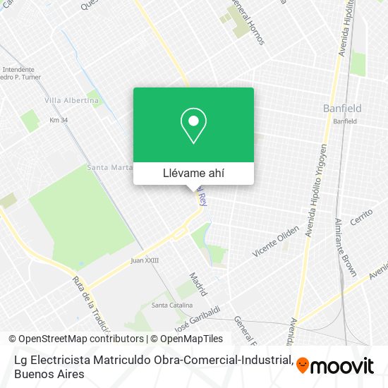 Mapa de Lg Electricista Matriculdo Obra-Comercial-Industrial