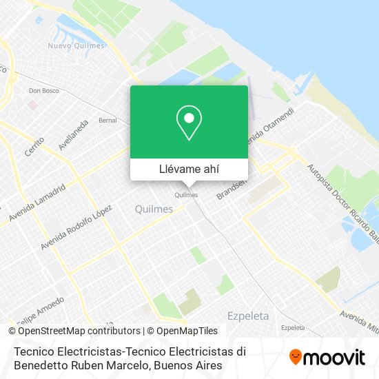 Mapa de Tecnico Electricistas-Tecnico Electricistas di Benedetto Ruben Marcelo