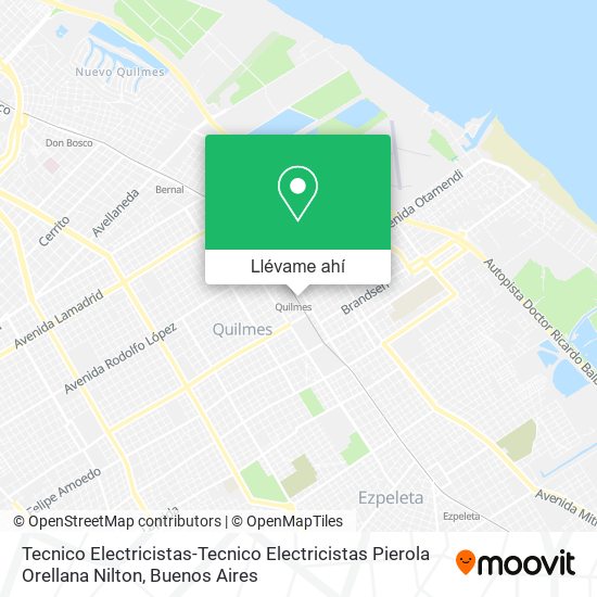Mapa de Tecnico Electricistas-Tecnico Electricistas Pierola Orellana Nilton