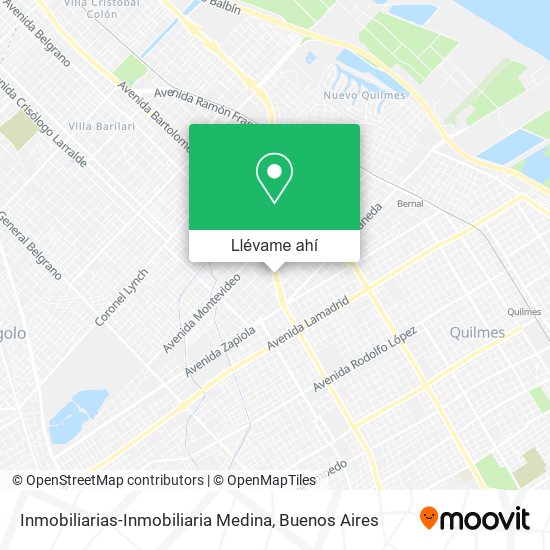 Mapa de Inmobiliarias-Inmobiliaria Medina