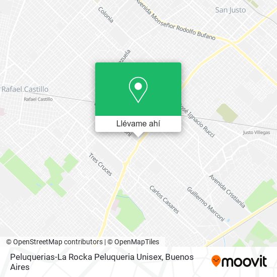 Mapa de Peluquerias-La Rocka Peluqueria Unisex